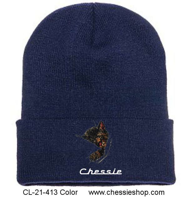 Toboggan, Chessie, Embroidered - Click Image to Close